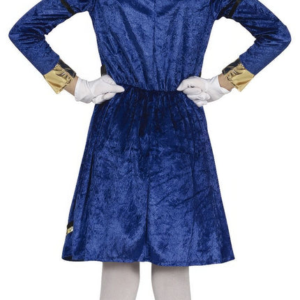 Pietenpak mekko lapsi sininen/kulta