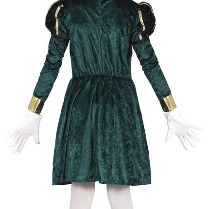 Pietenpak mekko lapsi vihreä/kulta