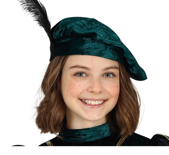 Pietenpak mekko lapsi vihreä/kulta