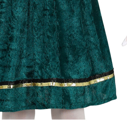 Pietenpak mekko lapsi vihreä/kulta