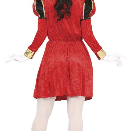 Pietenpak mekko punainen