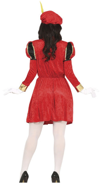 Pietenpak mekko punainen