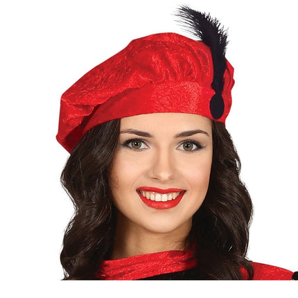 Pietenpak mekko punainen