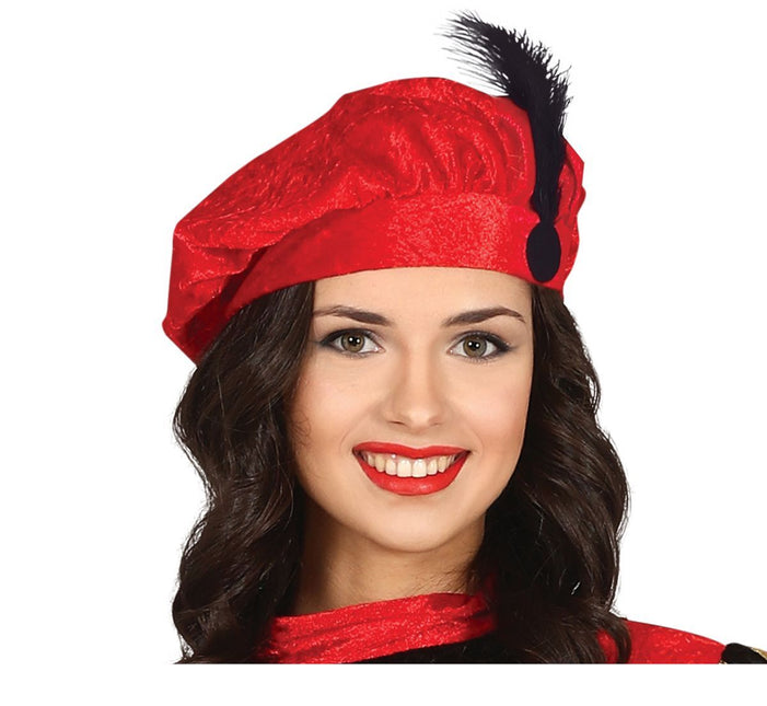 Pietenpak mekko punainen