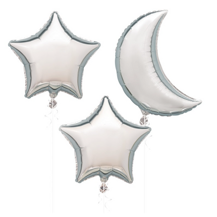MOON/STARS FL BLLN -PAKETTI