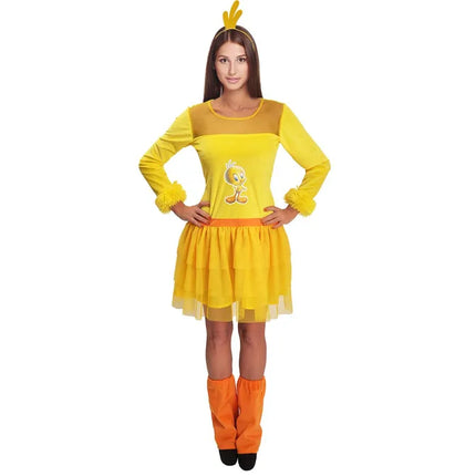 Tweety puku Ladies Keltainen Oranssi