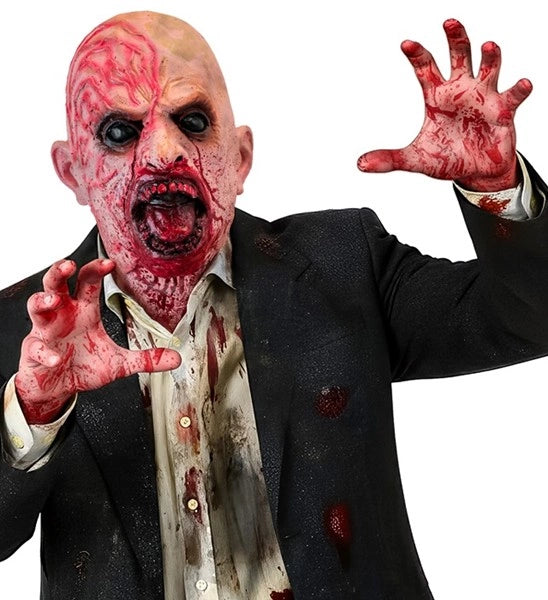 Verinen zombi-naamio, koko pää