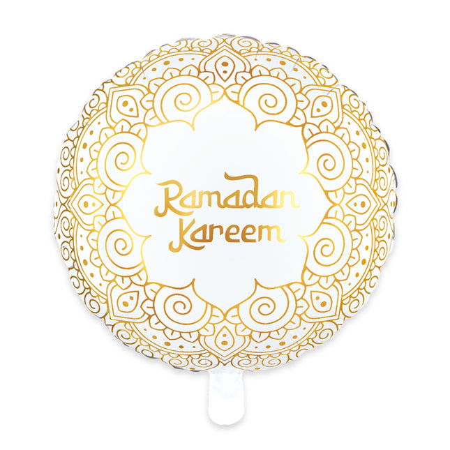 Eid Mubarak -heliumilmapallo, Ramadan Kareem, 46 cm
