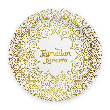 Ramadan Kareem -lautaset, 23 cm, 8 kpl