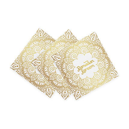 Ramadan Kareem -lautasliinat, 33 cm, 20 kpl