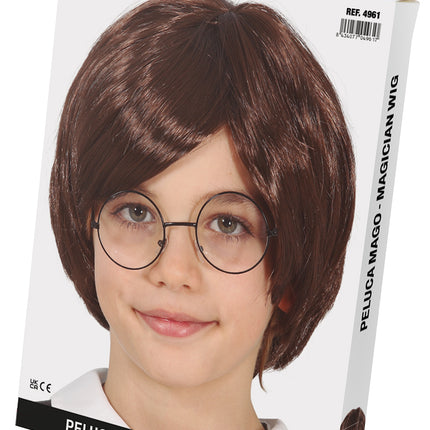 Harry peruukki Brown lapsi