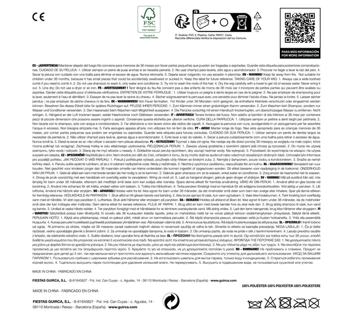 Harry peruukki Brown lapsi