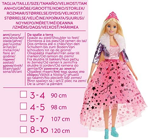 Barbie Diva prinsessa puku tytöt