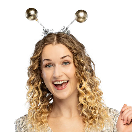Globe-diadeemi, kultainen