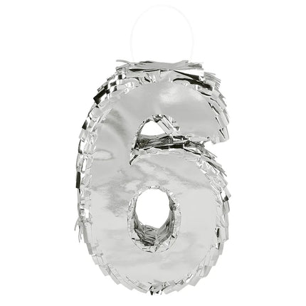 6 Jaar Pinata Zilver van Boland koop je bij Partywinkel