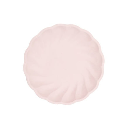 6 ronde borden , 18,8 cm, roze van Riethmueller koop je bij Partywinkel