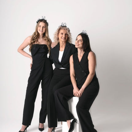 60 Jaar Haarband Zwart van Partydeco koop je bij Partywinkel