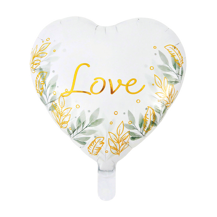 Love-heliumilmapallo, sydän, 46 cm
