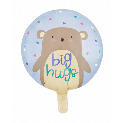 Beer Helium Ballon Big Hugs Leeg 45cm