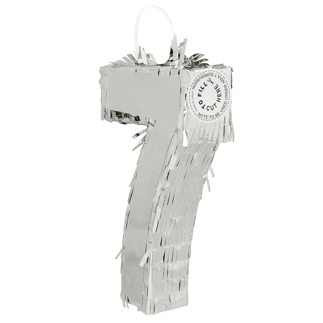 7 Jaar Pinata Zilver van Boland koop je bij Partywinkel