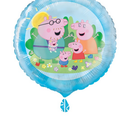 18" PEPPA PIG pyöreä ilmapallo