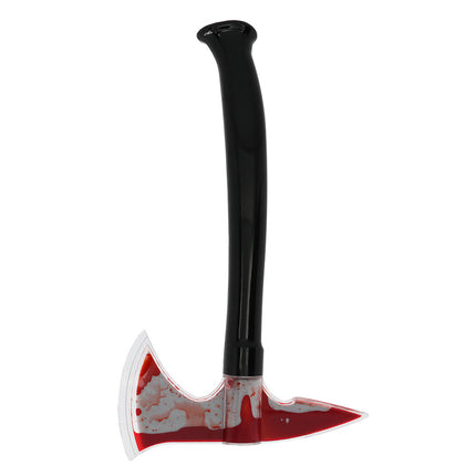 Halloween-leikkikirves, jossa on verijälkiä, 34 cm
