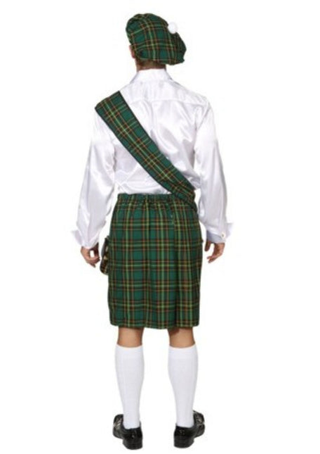 Skotlantilainen mies vihreä