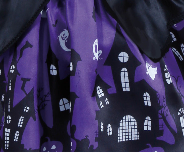 Halloween puku vauva noita violetti