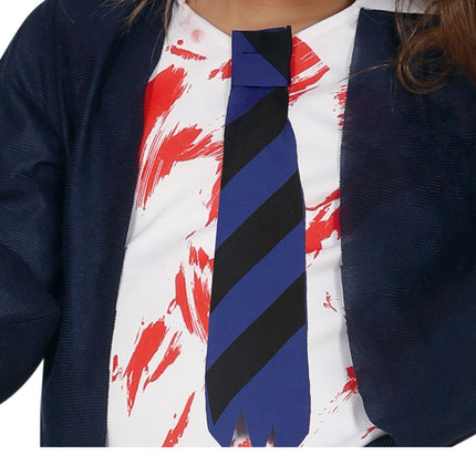 Halloween puku tyttö zombie tutkija