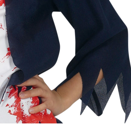 Halloween puku tyttö zombie tutkija