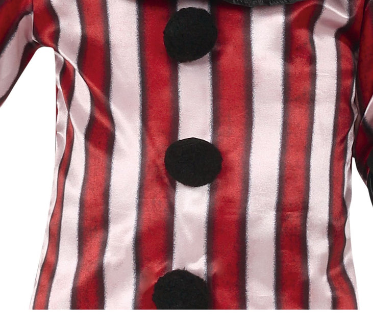 Halloween puku lapsi pelle punainen/valkoinen