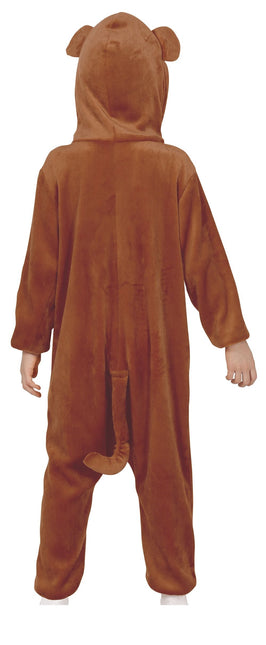 Monkey Onesie Child Brown 5-6 vuotta | 110-115cm