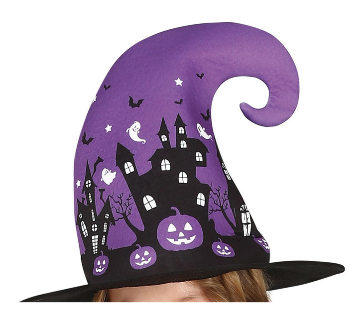 Noita Halloween puku tyttö violetti