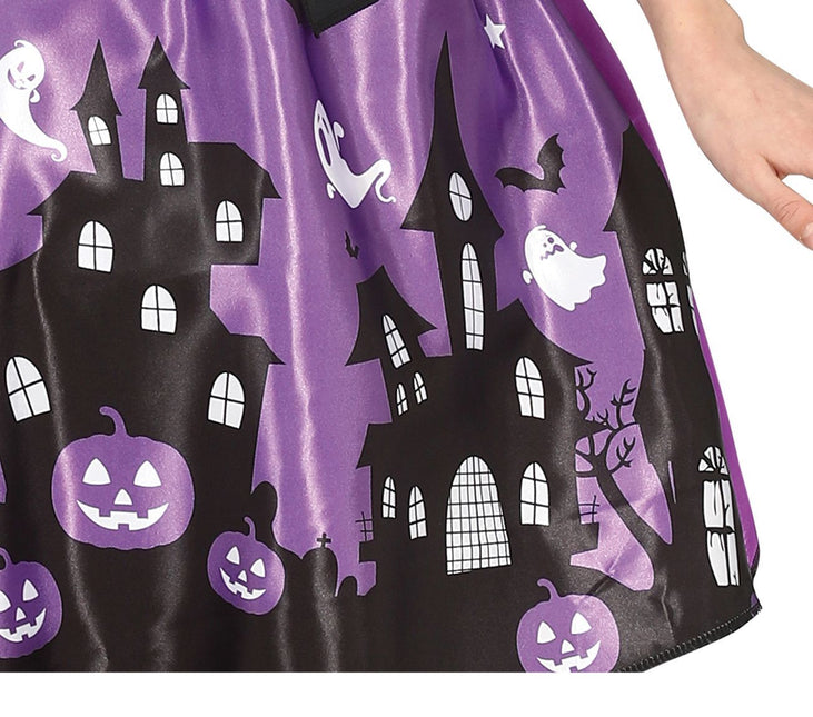 Noita Halloween puku tyttö violetti