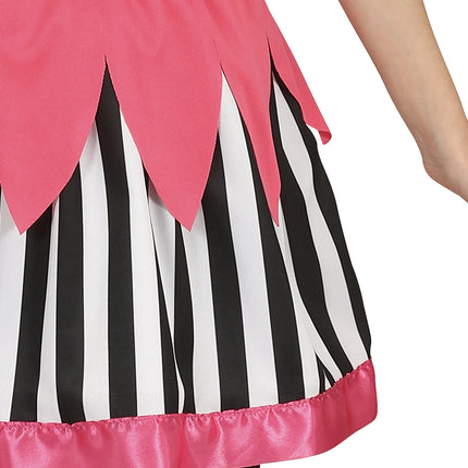 Merirosvo tyttö puku vaaleanpunainen