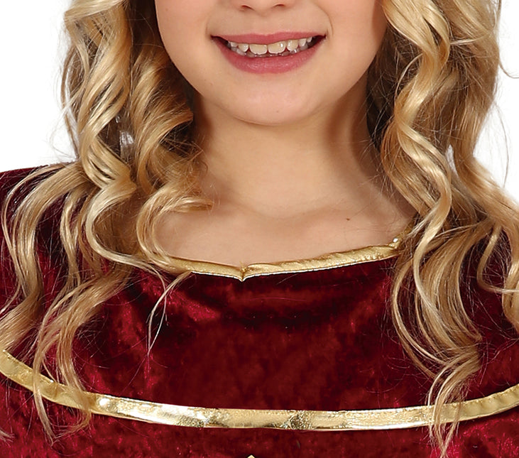 Prinsessa puku tyttö keskiajalla