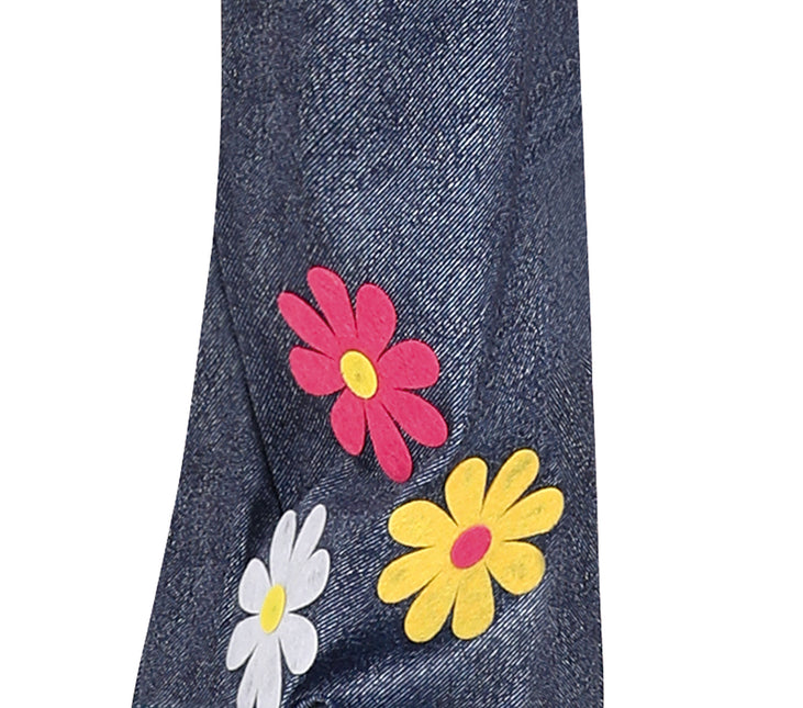 Hippie puku poika kukkia