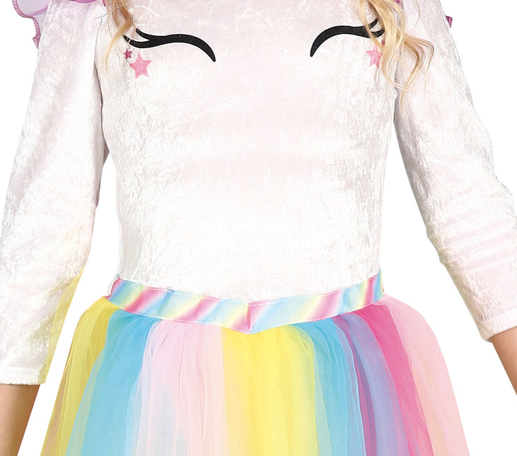 Yksisarvinen puku tyttö