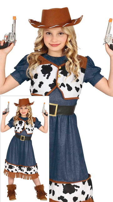 Cowgirl mekko tyttö