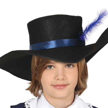 Muskettisoturin puku poika sininen