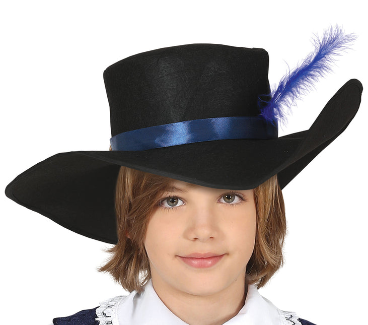 Muskettisoturin puku poika sininen