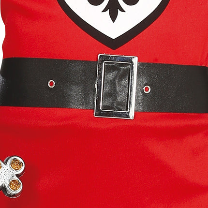 Ritari puku poika punainen