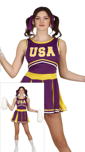 Cheerleader tyttö puku 14/16 vuotta