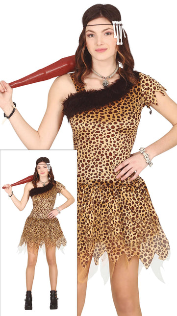 Luolamies puku tyttö 14/16 vuotta vanha