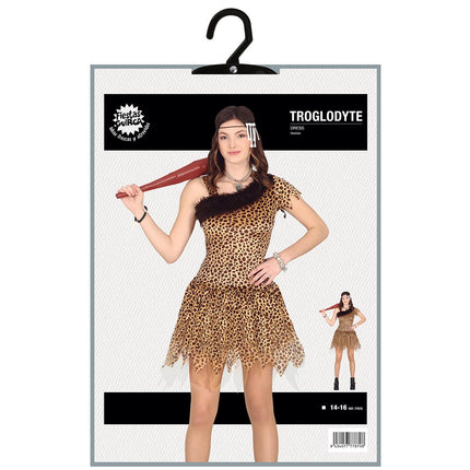 Luolamies puku tyttö 14/16 vuotta vanha