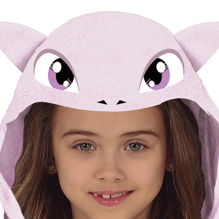 Kissa puku lapsi violetti