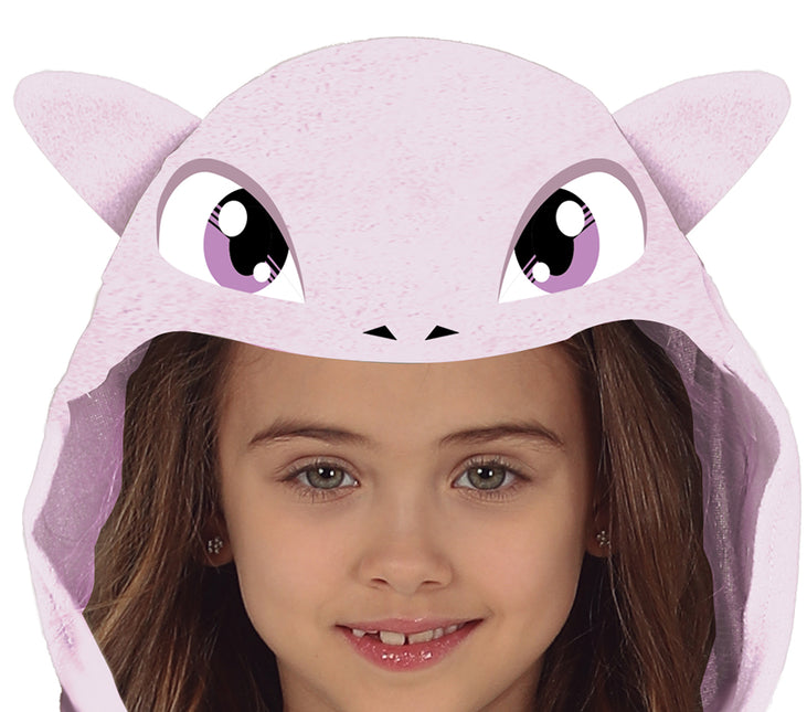 Kissa puku lapsi violetti