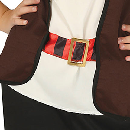 Merirosvo puku ruskea tyttö