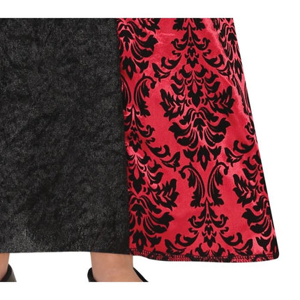 Vampyyri Halloween puku tyttö musta punainen