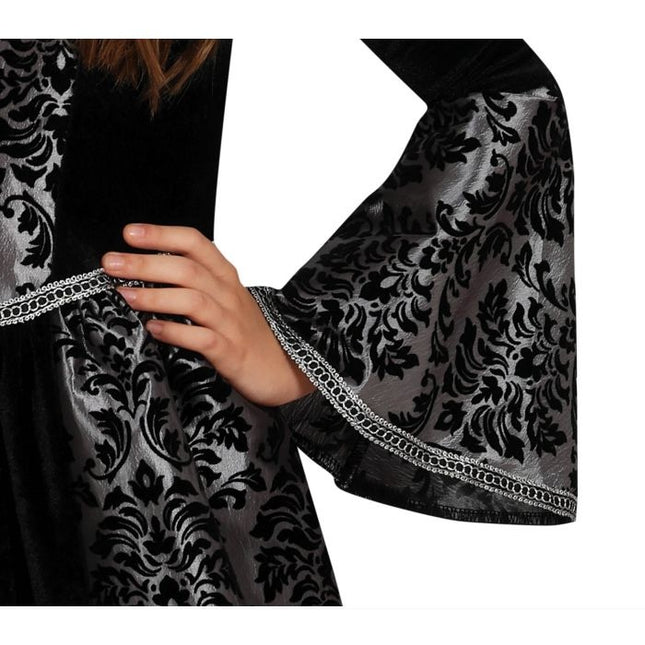 Vampyyri Halloween puku tyttö hopea